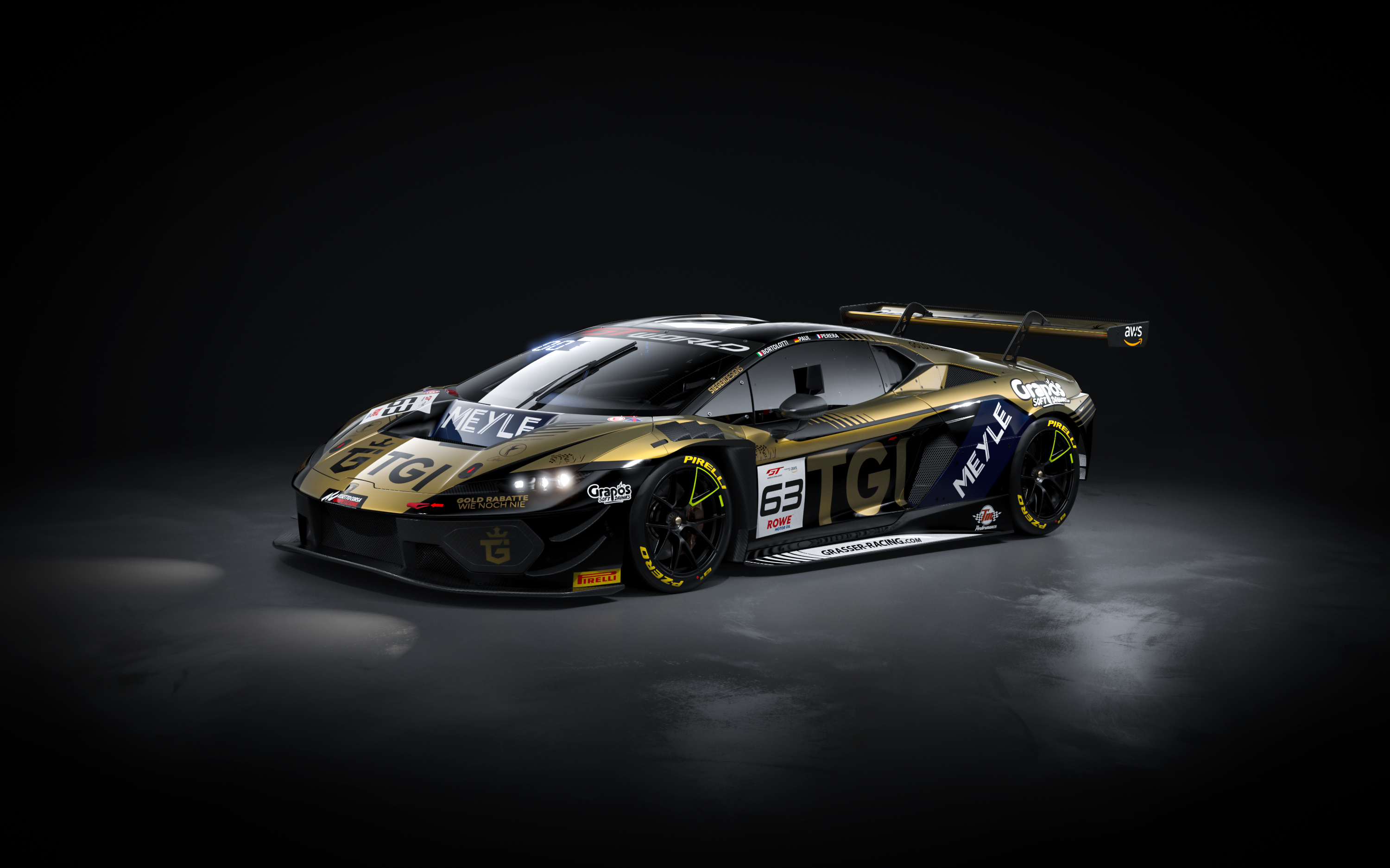 2026 ENTRY: Bortolotti, Perera, Paul to drive Lamborghini